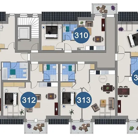 Apartment Haus Ebenezer *